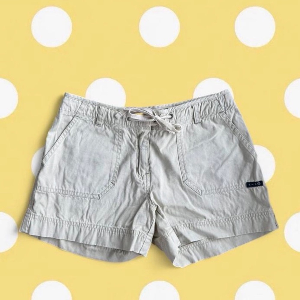 Tan Women's Cotton Drawstring Shorts